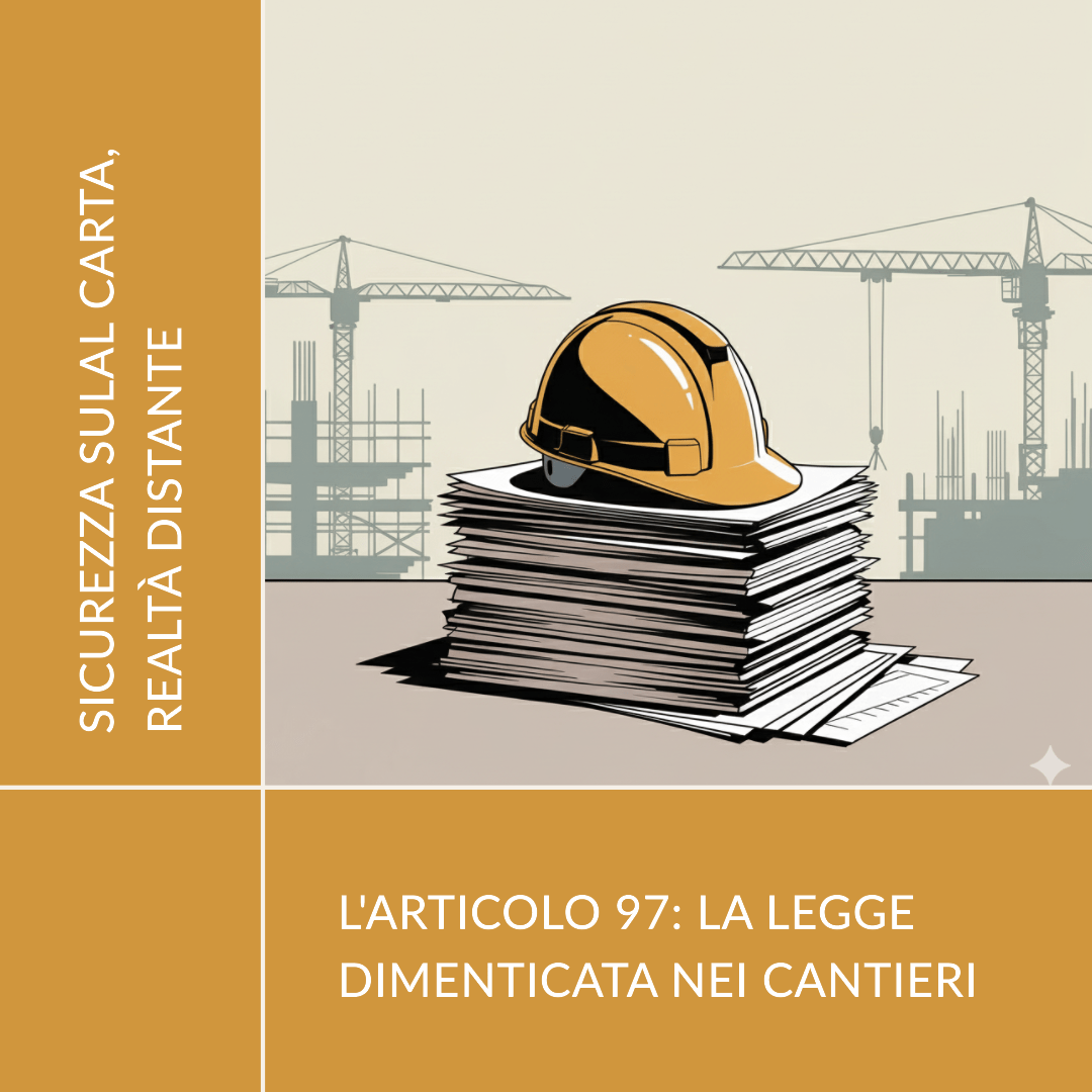L’articolo 97, la legge dimenticata nei cantieri | AIAS&nbsp;Academy