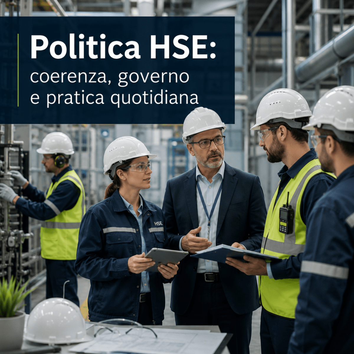 Politica HSE: coerenza, governo e pratica quotidiana |&nbsp;HSE+
