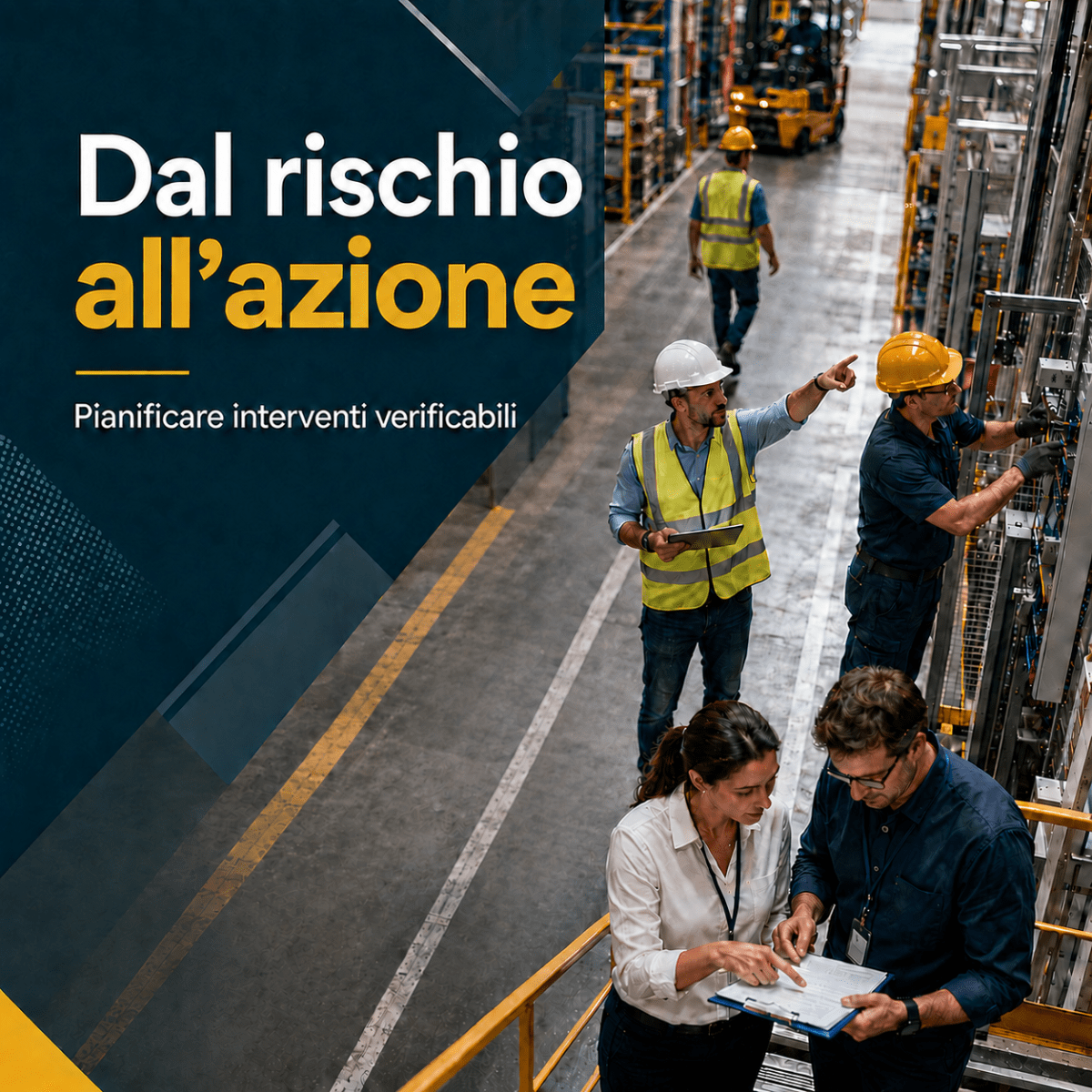 Dal rischio all’azione: pianificare interventi verificabili |&nbsp;HSE+