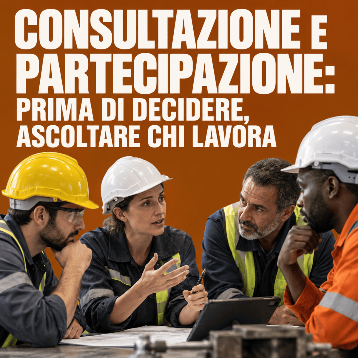 Consultazione e partecipazione: prima di decidere, ascoltare chi lavora |&nbsp;IPSOA